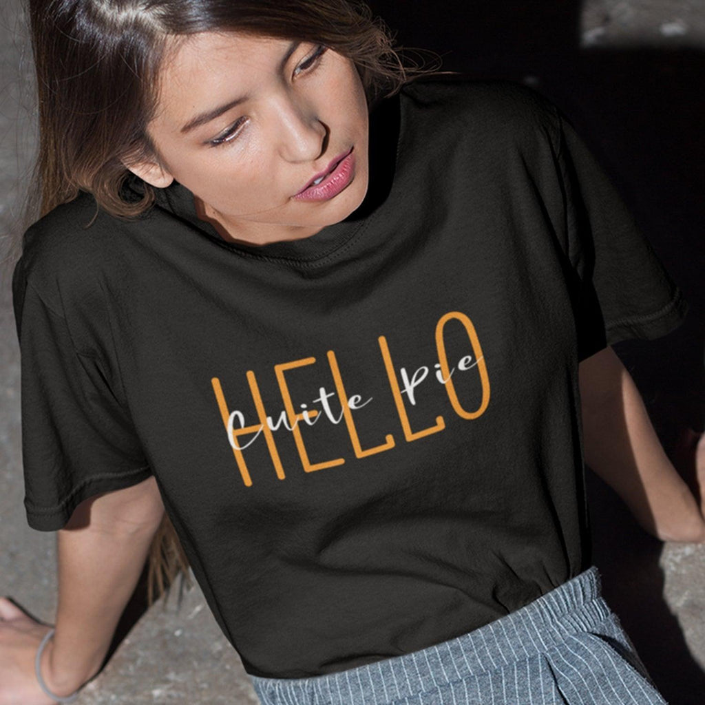Personalised Tshirt - DesignName Unisex Round Neck Cotton Graphic T Shirt - Gift Lift
