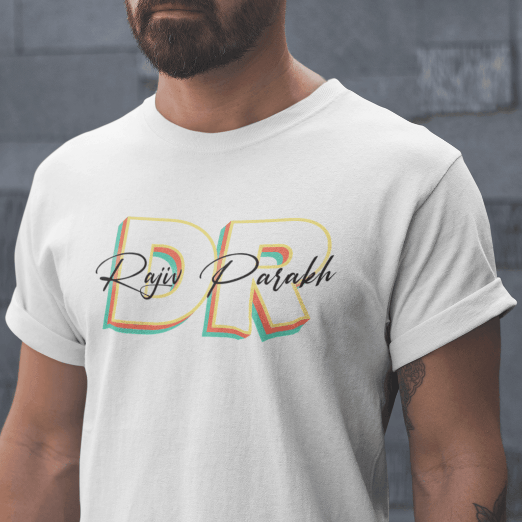 Personalised Tshirt - Doctor Name Unisex Round Neck Cotton Graphic T Shirt | Personalised Gift - Gift Lift