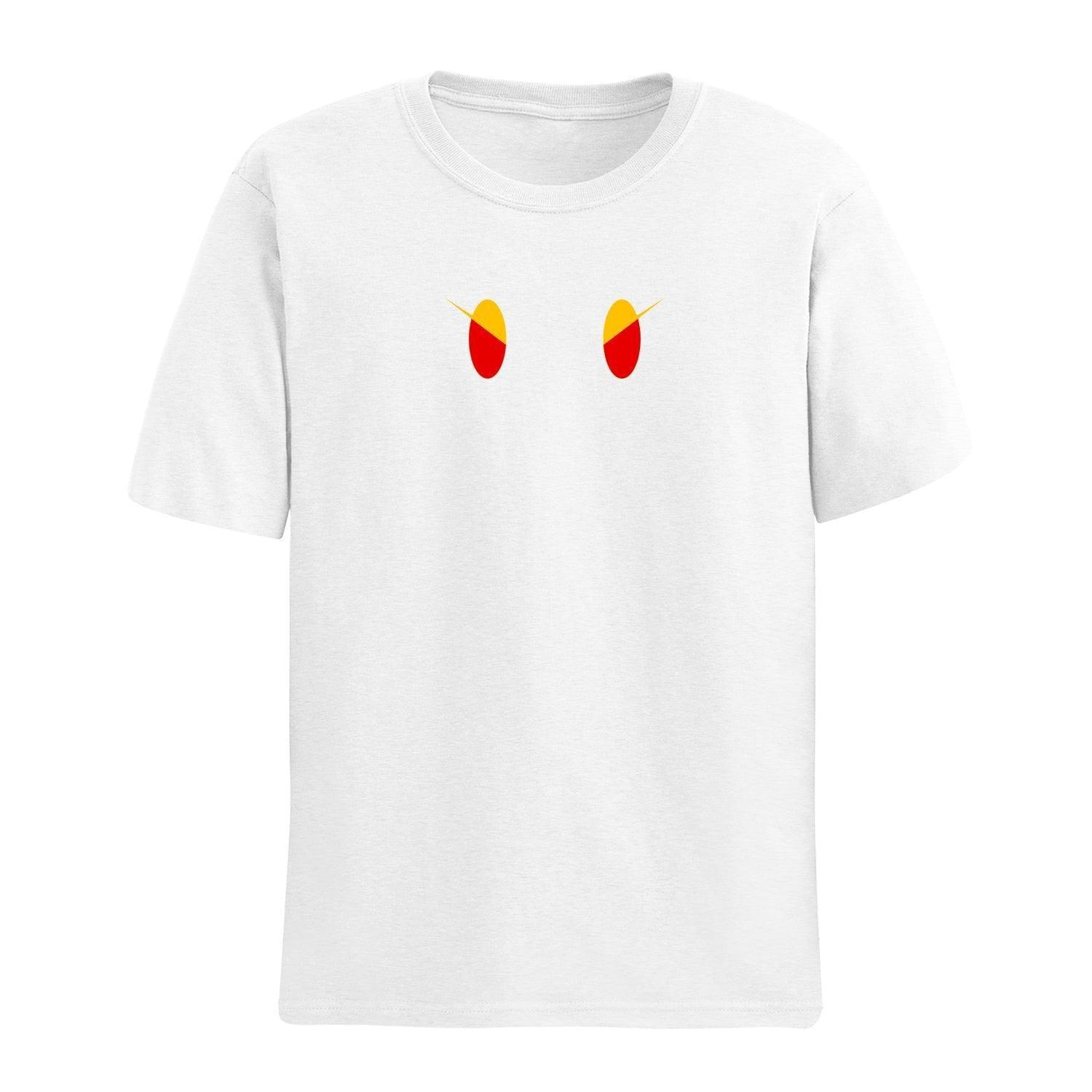 Personalised Tshirt - Evil Smiley Unisex Round Neck Cotton Graphic T Shirt - Gift Lift