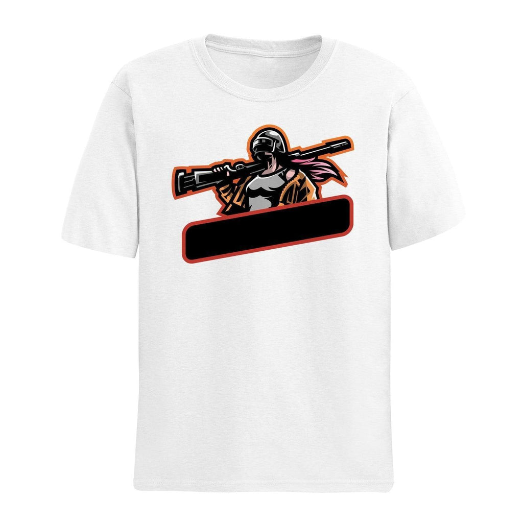 Personalised Tshirt - Gamer_Id 2 Unisex Round Neck Cotton Graphic T Shirt - Gift Lift