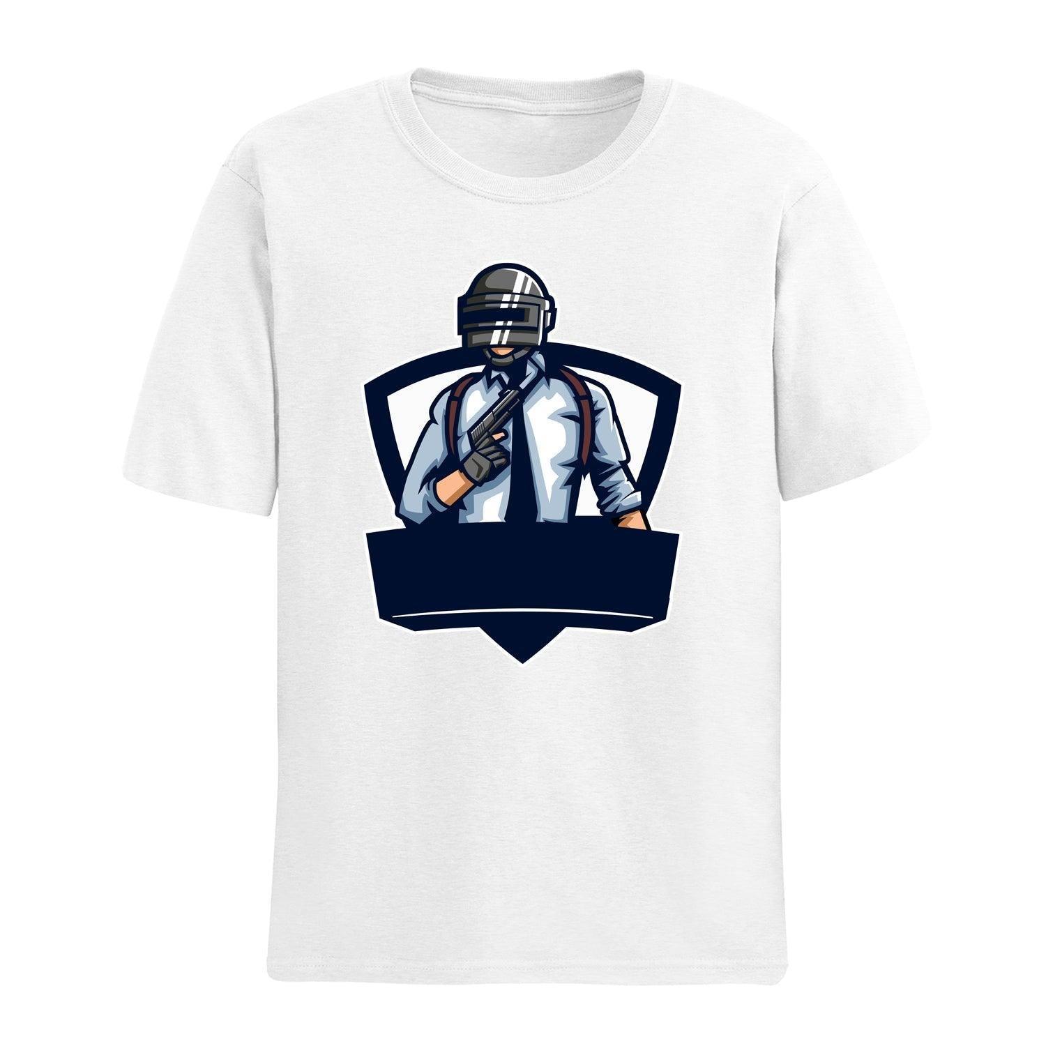 Personalised Tshirt - Gamer ID Unisex Round Neck Cotton Graphic T Shirt - Gift Lift