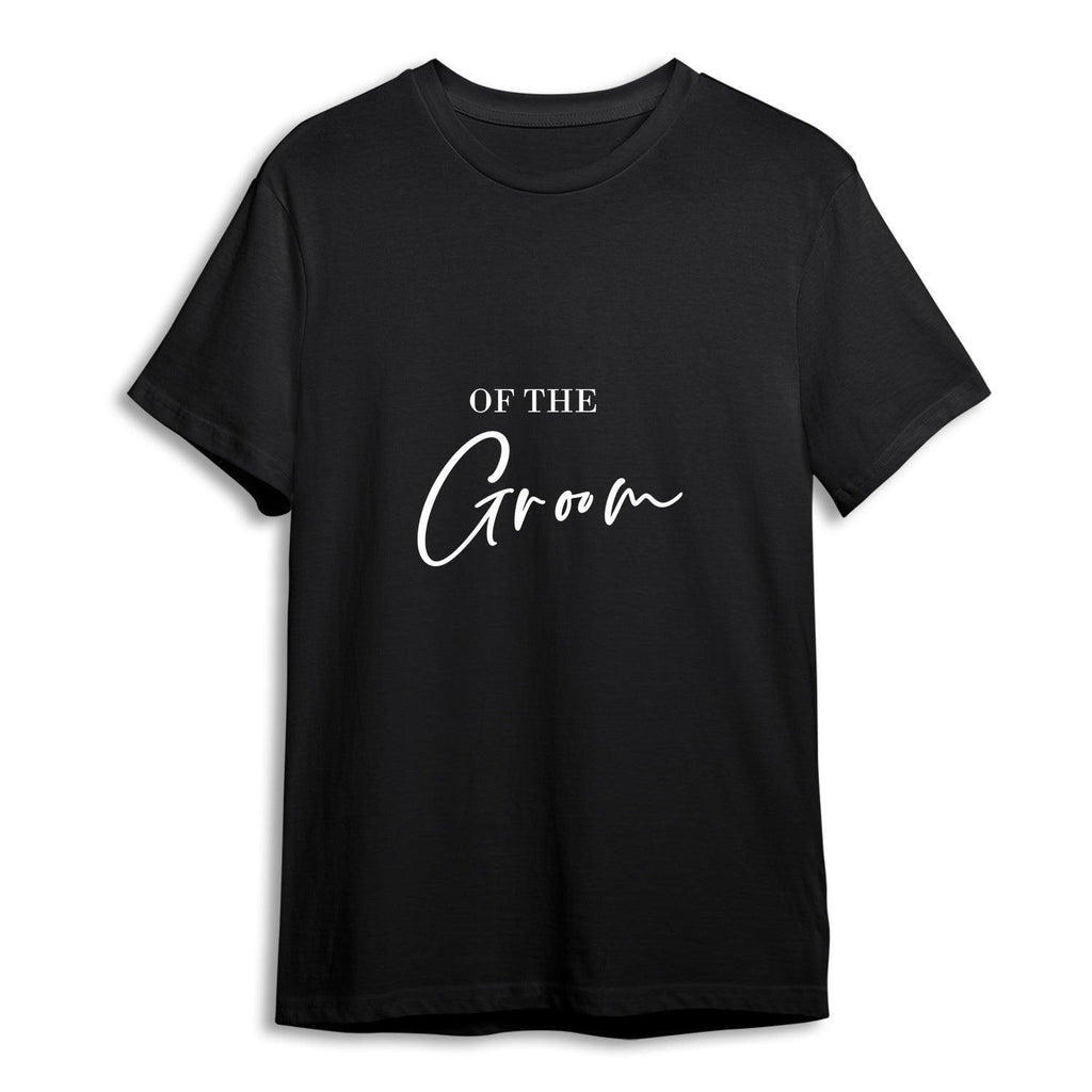 Personalised Tshirt - Groom Art Unisex Round Neck Cotton Graphic T Shirt - Gift Lift