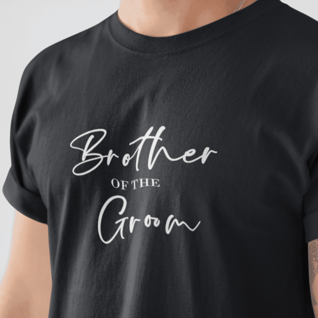 Personalised Tshirt - Groom Art Unisex Round Neck Cotton Graphic T Shirt - Gift Lift