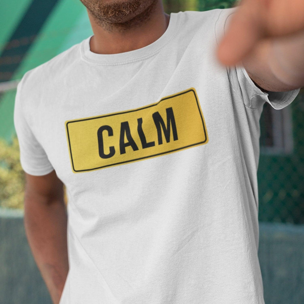Personalised Tshirt - Sign Plate Art Unisex Round Neck Cotton Graphic T Shirt - Gift Lift