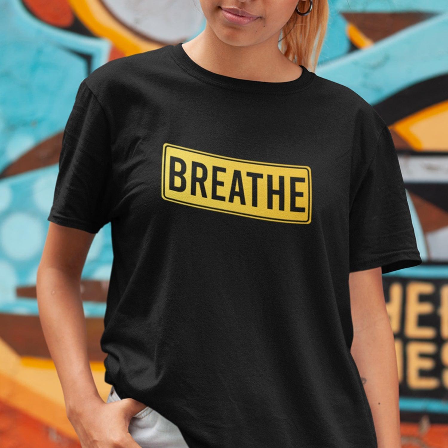 Personalised Tshirt - Sign Plate Art Unisex Round Neck Cotton Graphic T Shirt - Gift Lift