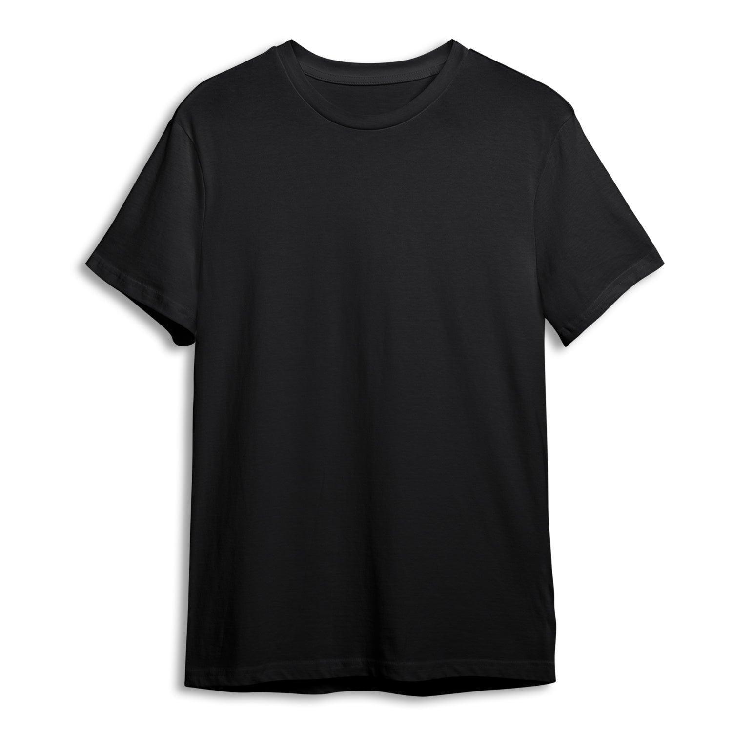 Personalised Tshirt - Wavy Text Art Unisex Round Neck Cotton Graphic T Shirt - Gift Lift
