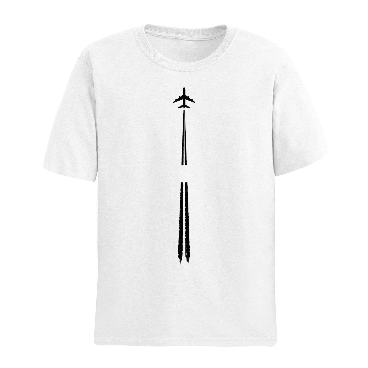Personalized Aviation Runway Art Name T-Shirt - 100% Cotton - Gift Lift