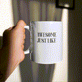 Personalized Awesome Art Coffee Mug - Gift Lift