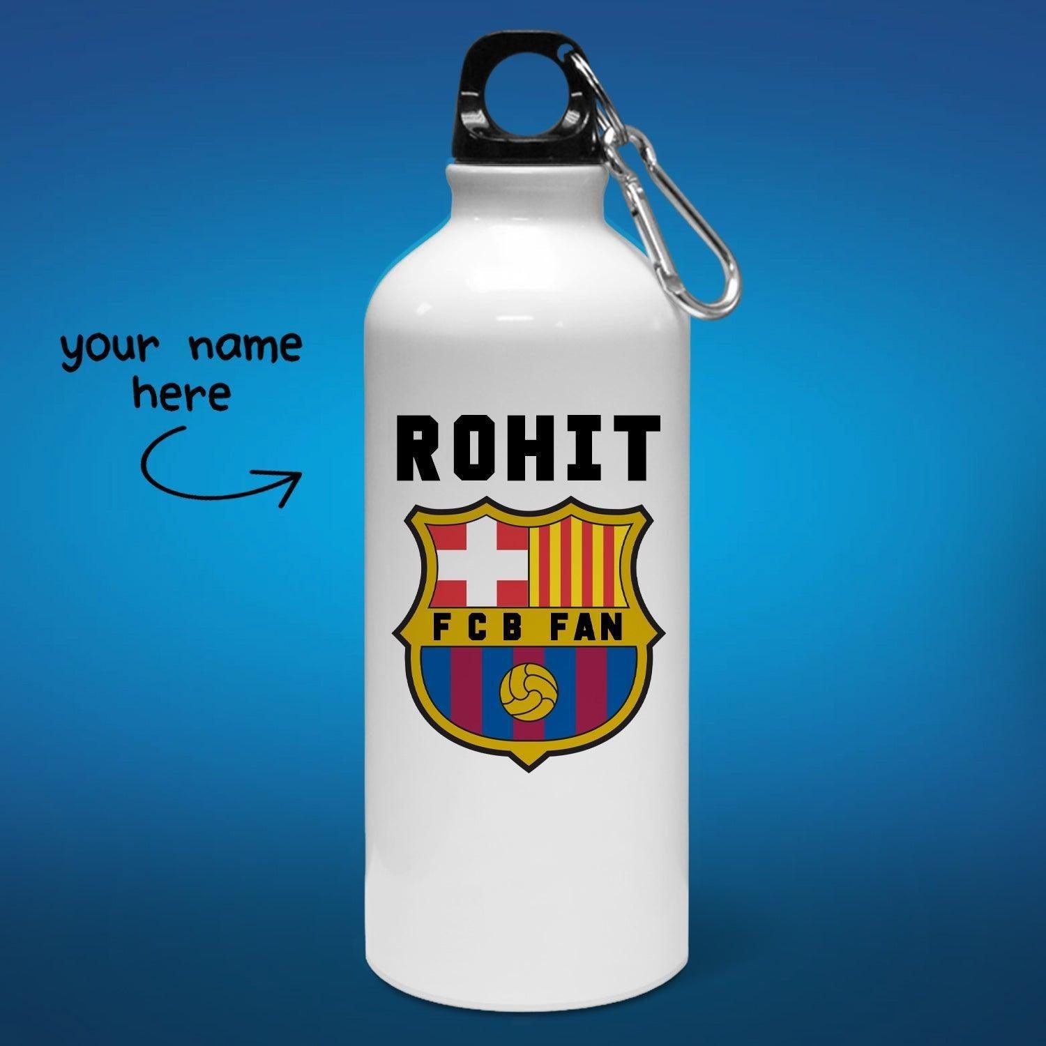 Personalized Barcelona FC Fan Art Water Bottle - Gift Lift