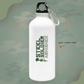 Personalized Bottle for Army Lovers | Steel Soldier | Ideal Gift For Army - Gift Lift