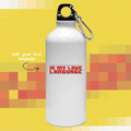 Personalized Bottle for Programmers - Java is my Love language - Gift Lift