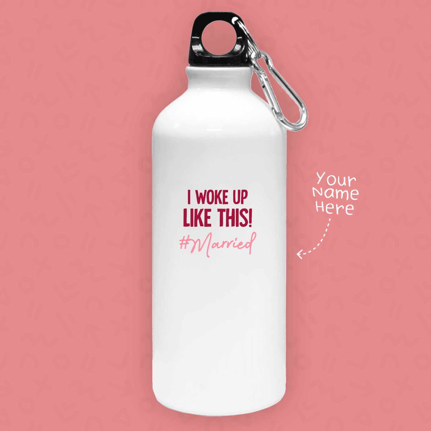Personalized Bottle for Your loved ones | Woke Up Like This | For Wedding Season - Gift Lift
