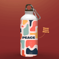 Personalized Bottle with Abstract Shapes Art - Gift Lift