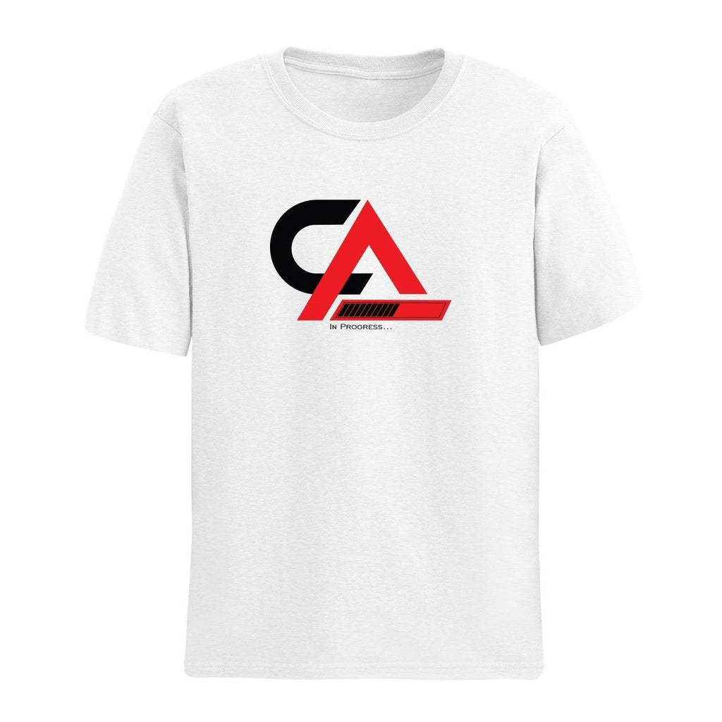 Personalized CA In Progress Name Art T-shirt - 100% Cotton - Gift Lift