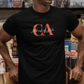 Personalized CA Typo Name Art T-shirt - 100% Cotton - Gift Lift