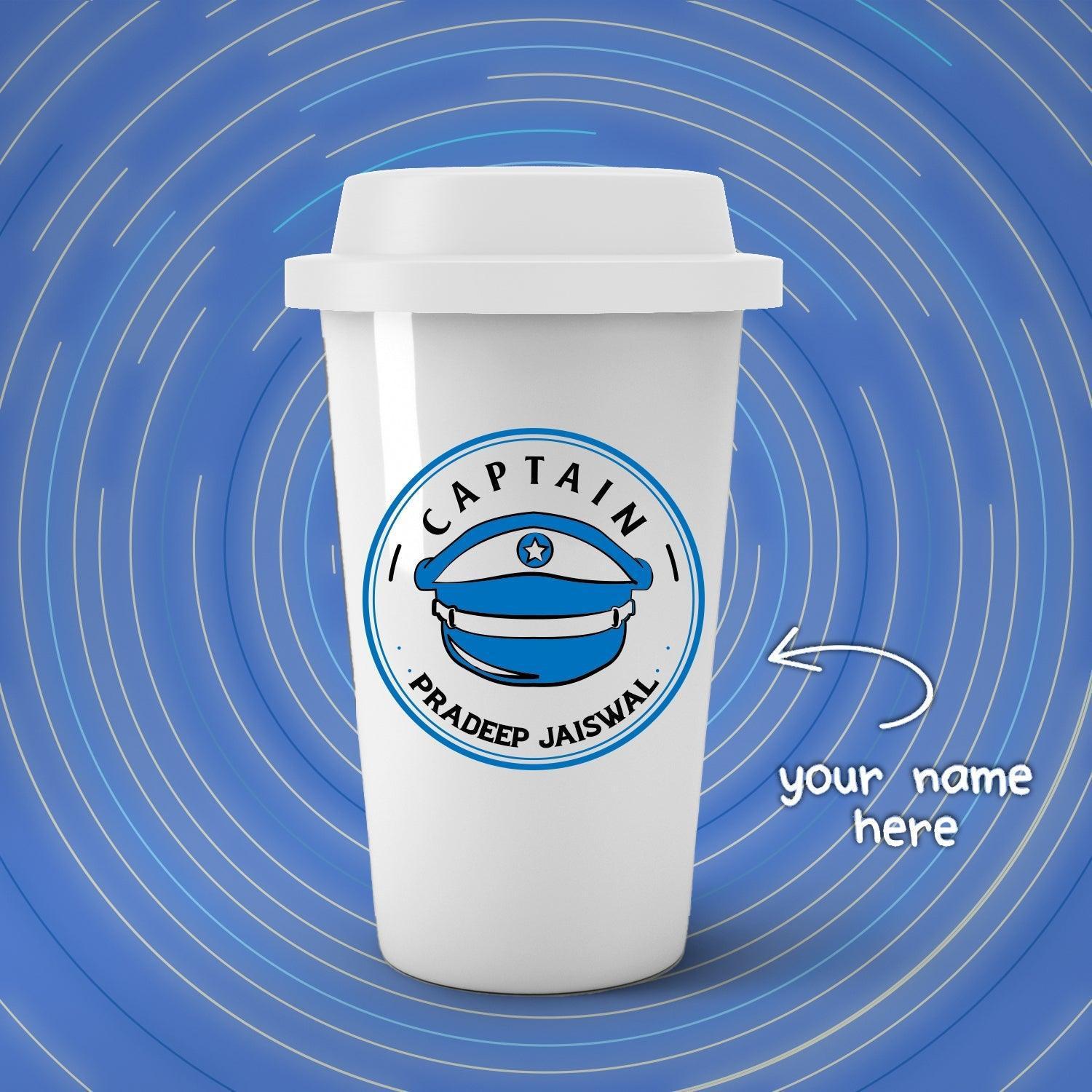 Personalized Captain Art Tumbler - Gift Lift