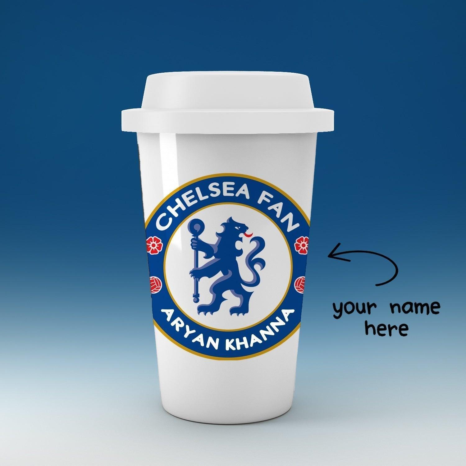 Personalized Chelsea FC Fan Art Tumbler - Gift Lift