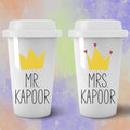 Personalized Couple Crown Art Tumbler - Gift Lift