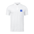 Personalized CS Logo Art Unisex Polo T-Shirt - White - Gift Lift