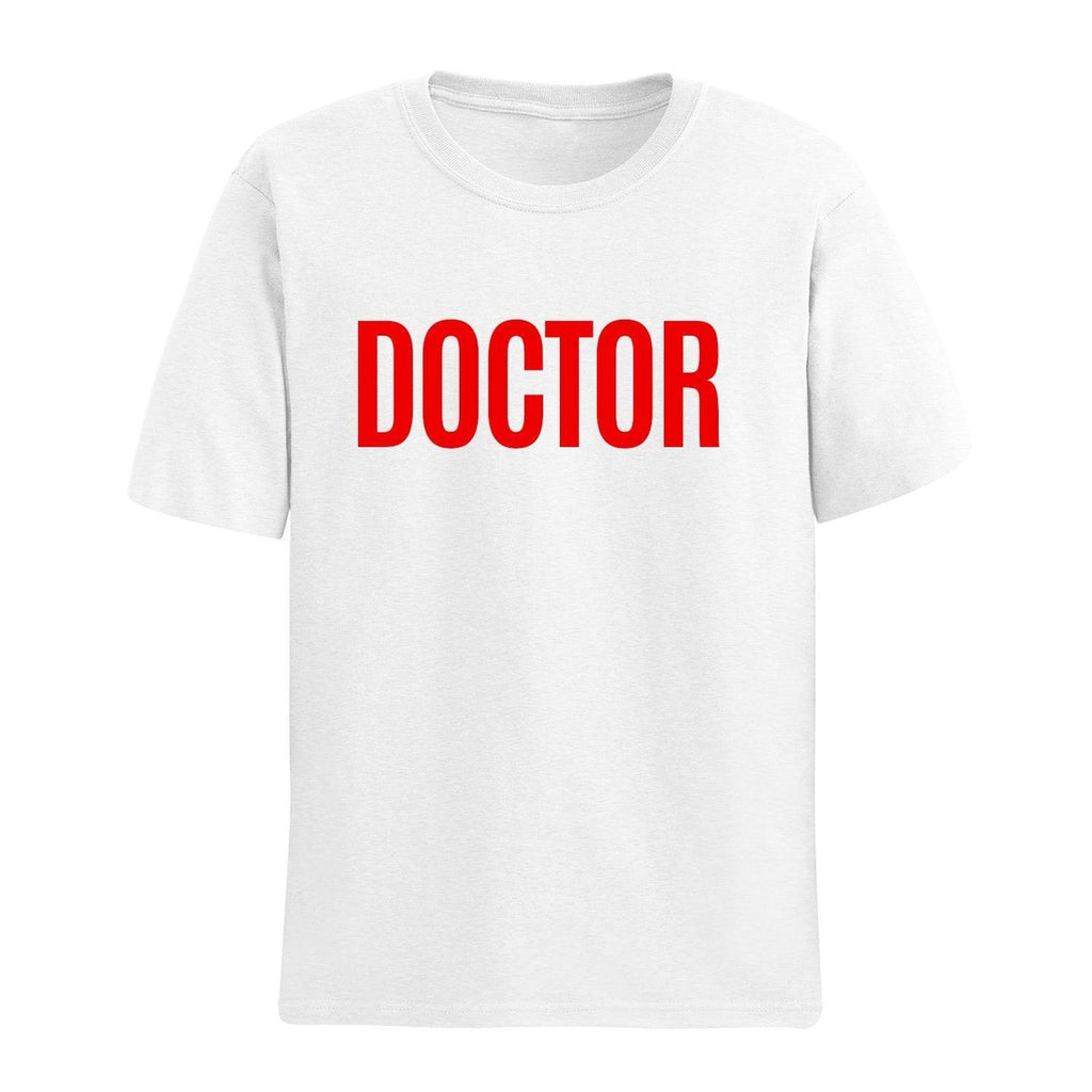 Personalized Doctor Art Unisex T-Shirt - 100% Cotton - White | Personalised Gift - Gift Lift