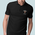 Personalized Doctor Snake Logo Name Polo T-Shirt | Personalised Gift - Gift Lift