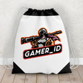 Personalized Gamer ID 2 Drawstring Bag - Gift Lift