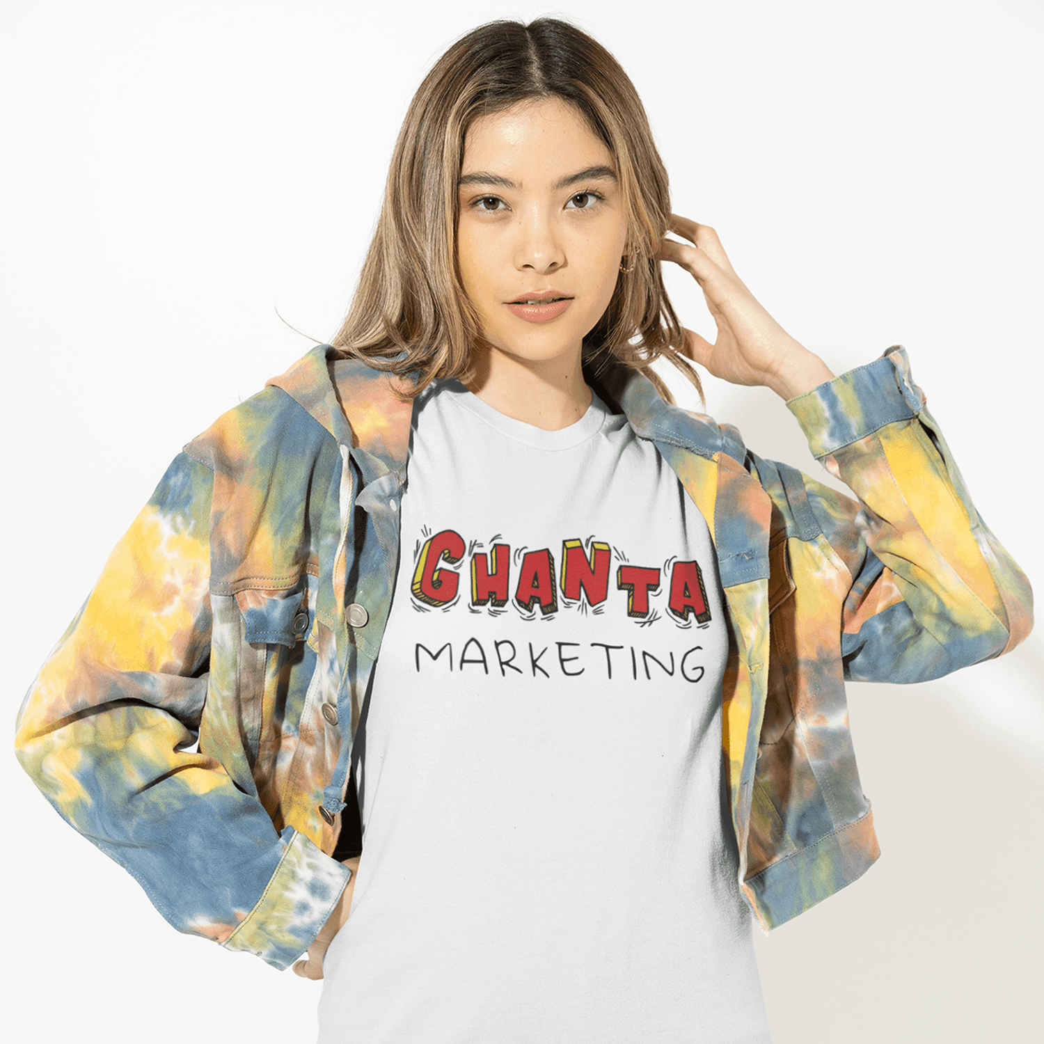 Personalized Ghanta Art Unisex Round Neck T-shirt - Gift Lift