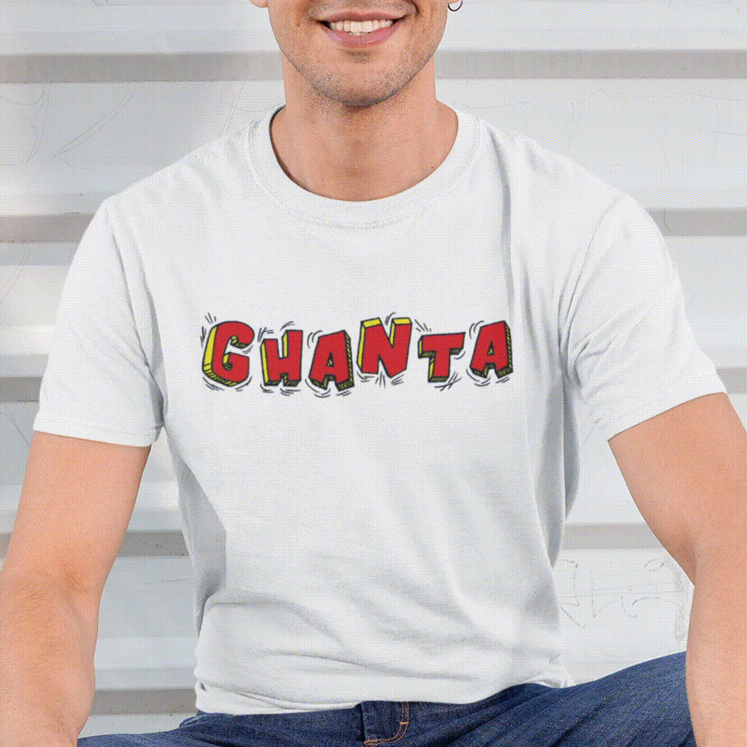 Personalized Ghanta Art Unisex Round Neck T-shirt - Gift Lift