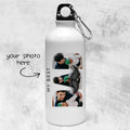 Personalized Gift for Father - Dad Photo Art - Water Bottle - Gift Lift
