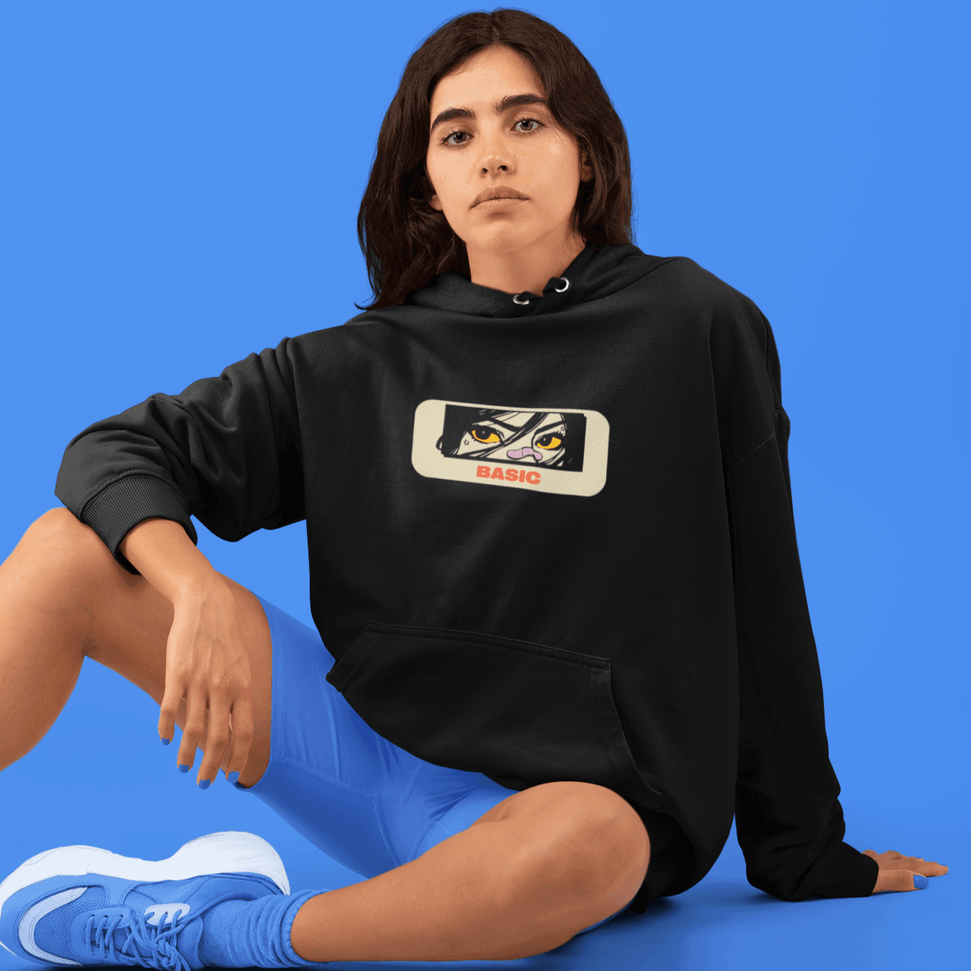 Personalized Graphic Print Hoodie | Customized Text with Pop Art - Gift Lift
