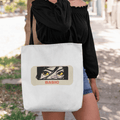 Personalized Graphic Print Tote Bag | Customized Text with Pop Art - Gift Lift