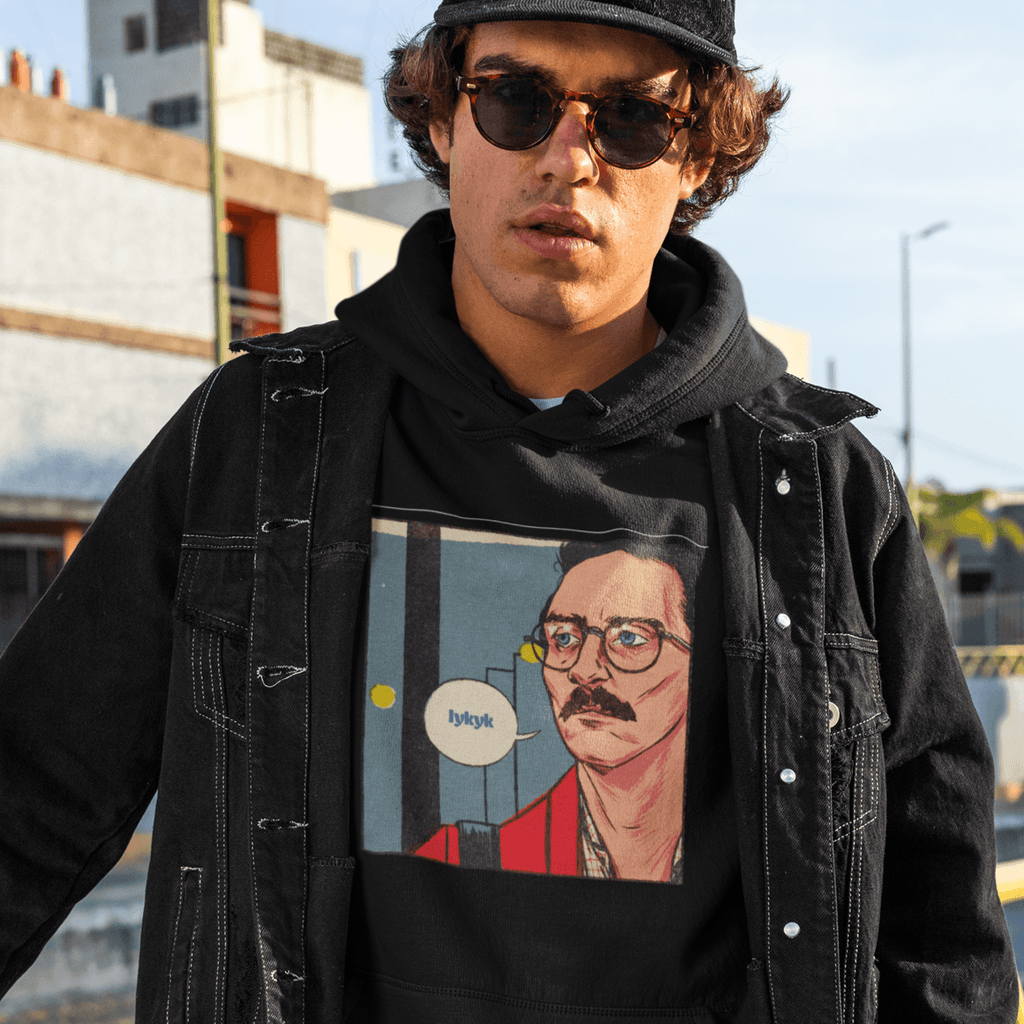 Personalized Graphic Printed Hoodie with your Own text - Melancholy - Gift Lift