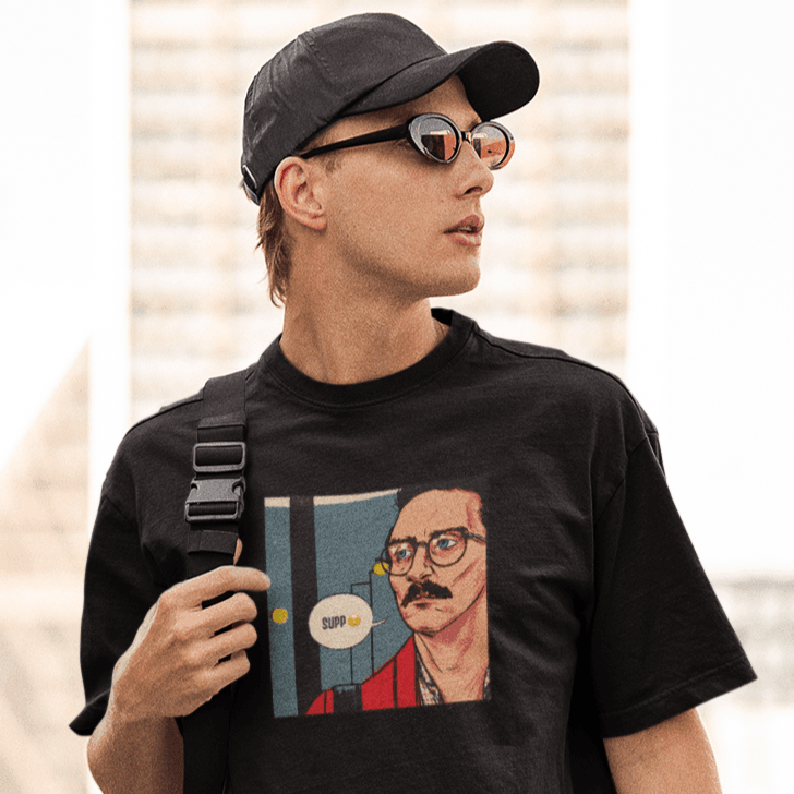 Personalized Graphic Printed T-Shirt with your Own text - Melancholy - Gift Lift
