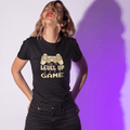 Personalized Graphic Printedt T-shirt with your own text - Level Up Your Skills - Gift Lift