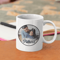 Personalized Happy Father's Day Art Coffee mug - Gift Lift