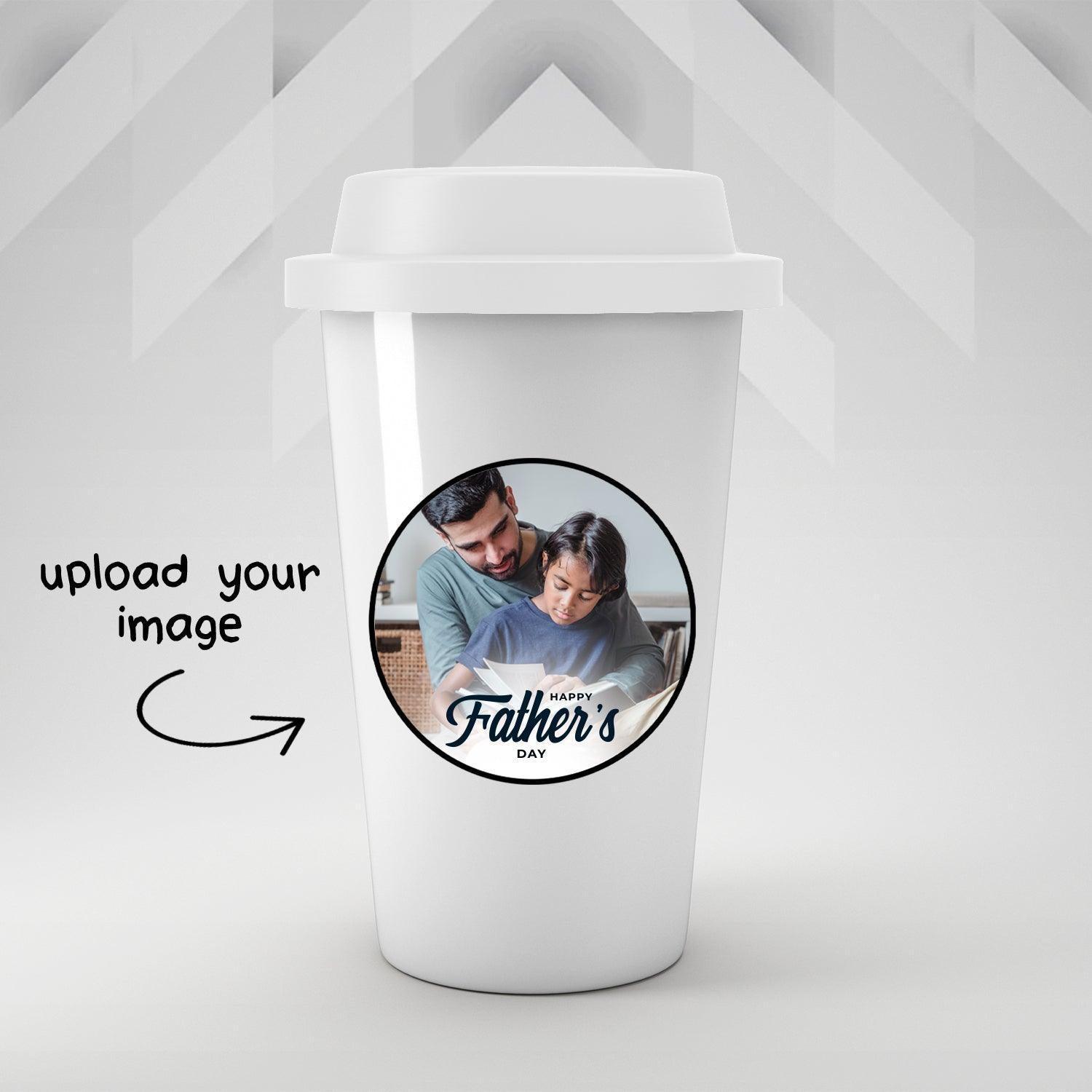 Personalized Happy Father's Day Art Tumbler - Gift Lift