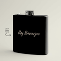 Personalized Hip Flask for Him - Engraved Name - Gift Lift