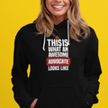 Personalized Hoodie For Advocates | Customize Your Own Text | This is what an Awesome - Gift Lift