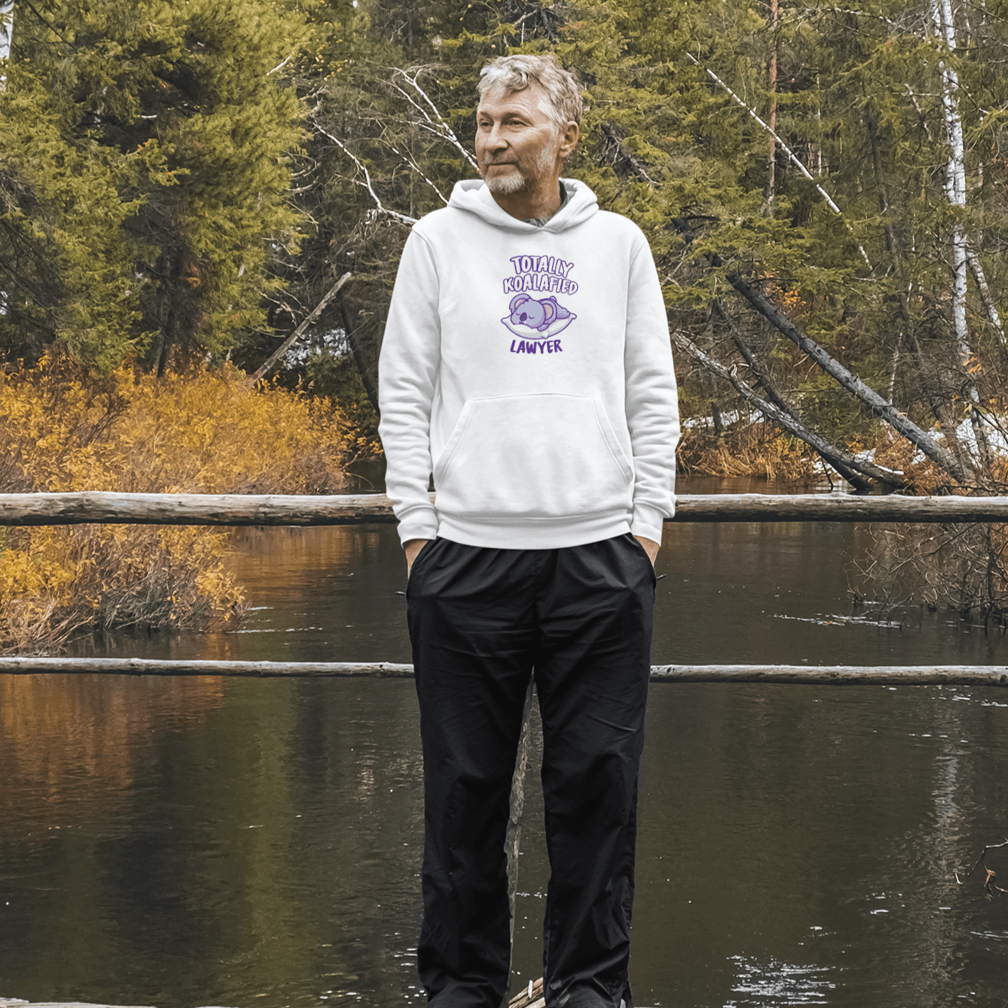 Personalized Hoodie for Advocates - Totally Koalafied - Gift Lift