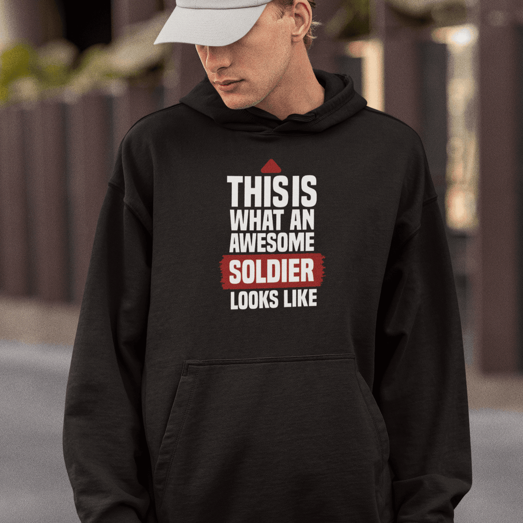 Personalized Hoodie For Army | Customize Your Own Text | This is what an Awesome - Gift Lift
