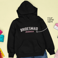 Personalized Hoodie for Brides | Bridesmaid Curved | For Wedding Season - Gift Lift