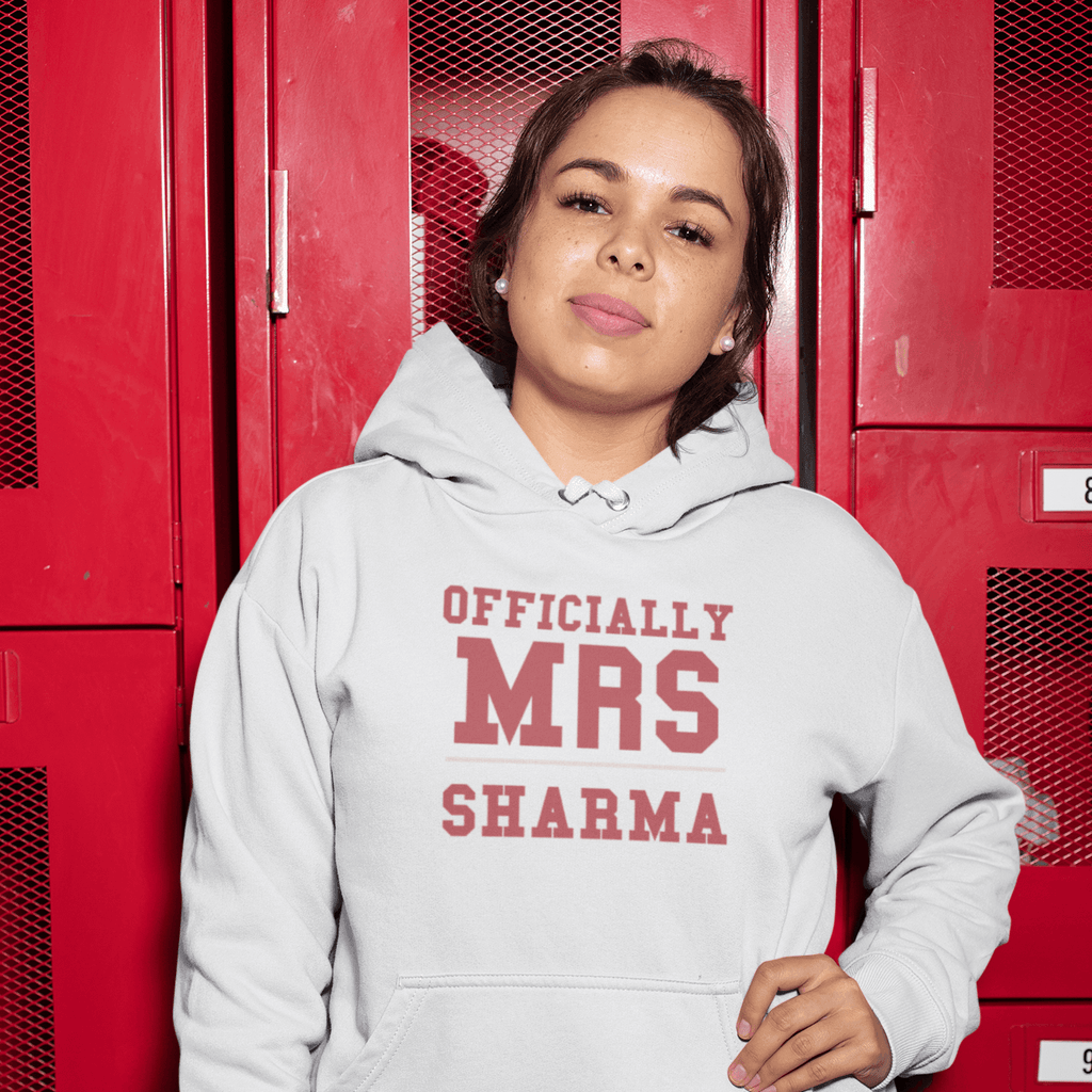 Personalized Hoodie for Brides | Officially Mrs | For Wedding Season - Gift Lift