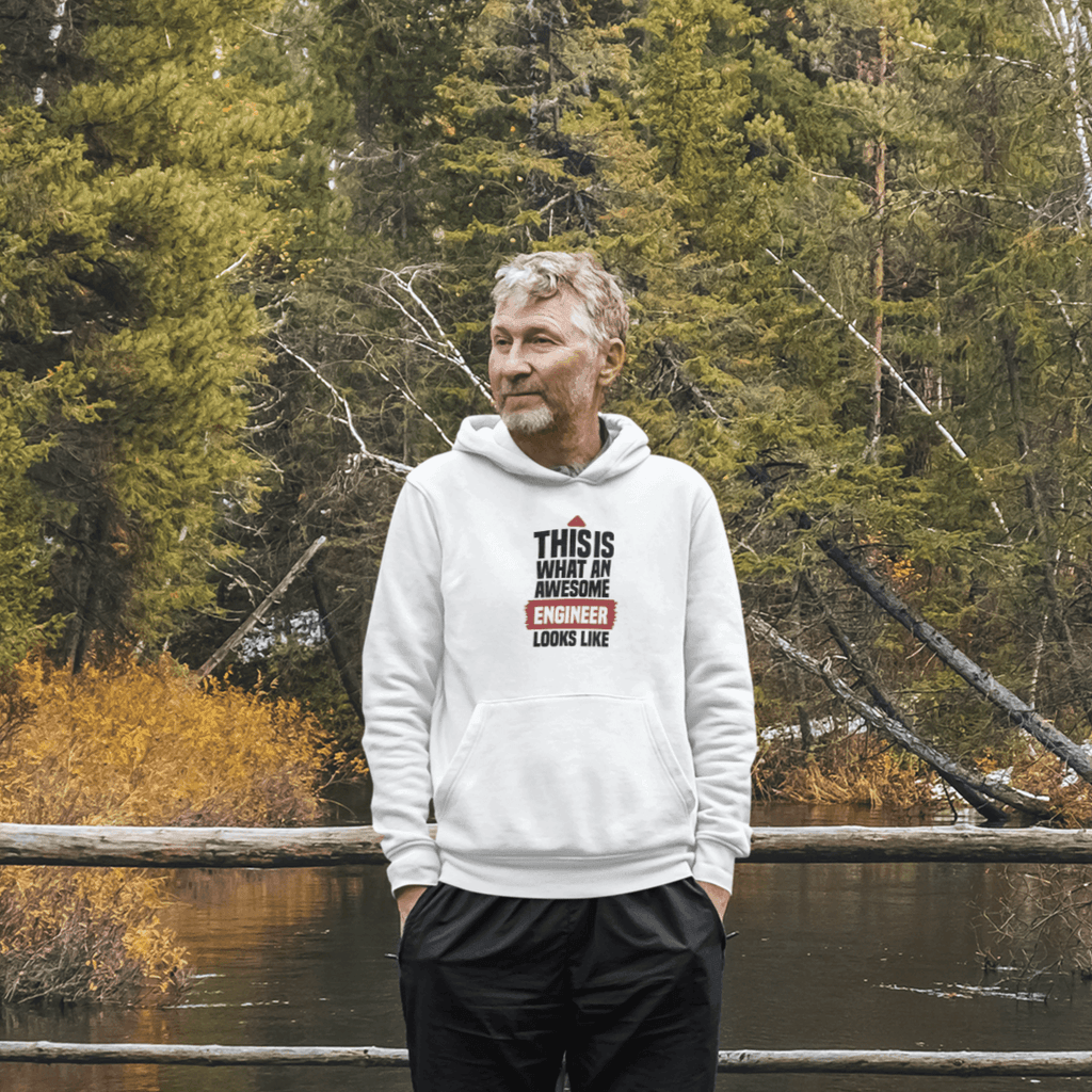 Personalized Hoodie For Engineers | Customize Your Own Text | This is what an Awesome - Gift Lift