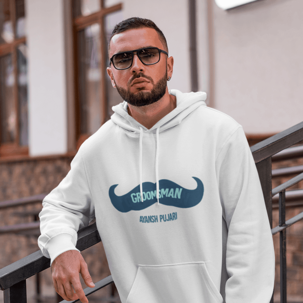 Personalized Hoodie for Groomsmans | Groomsman Graphic Print | For Wedding Season - Gift Lift