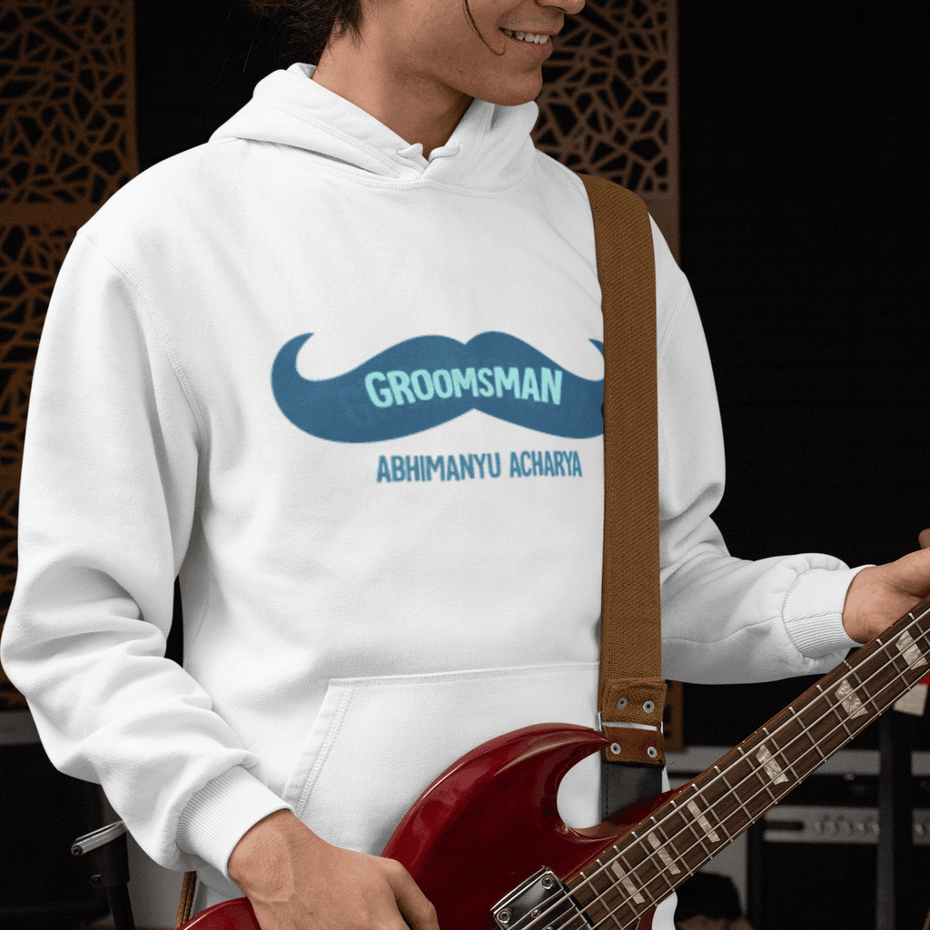 Personalized Hoodie for Groomsmans | Groomsman Graphic Print | For Wedding Season - Gift Lift
