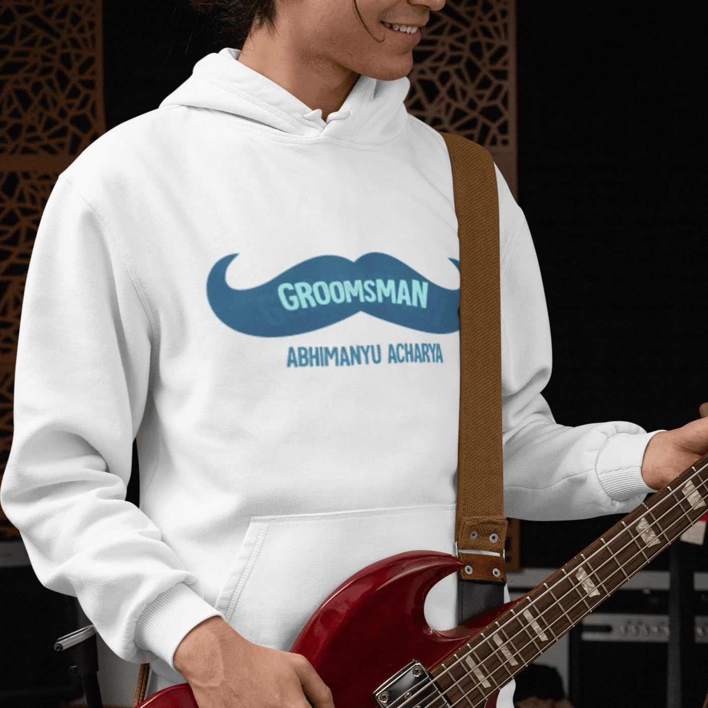 Personalized Hoodie for Groomsmans | Groomsman Graphic Print | For Wedding Season - Gift Lift