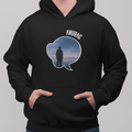 Personalized Hoodie For Him | with his Name & Picture on a Chat bubble - Gift Lift
