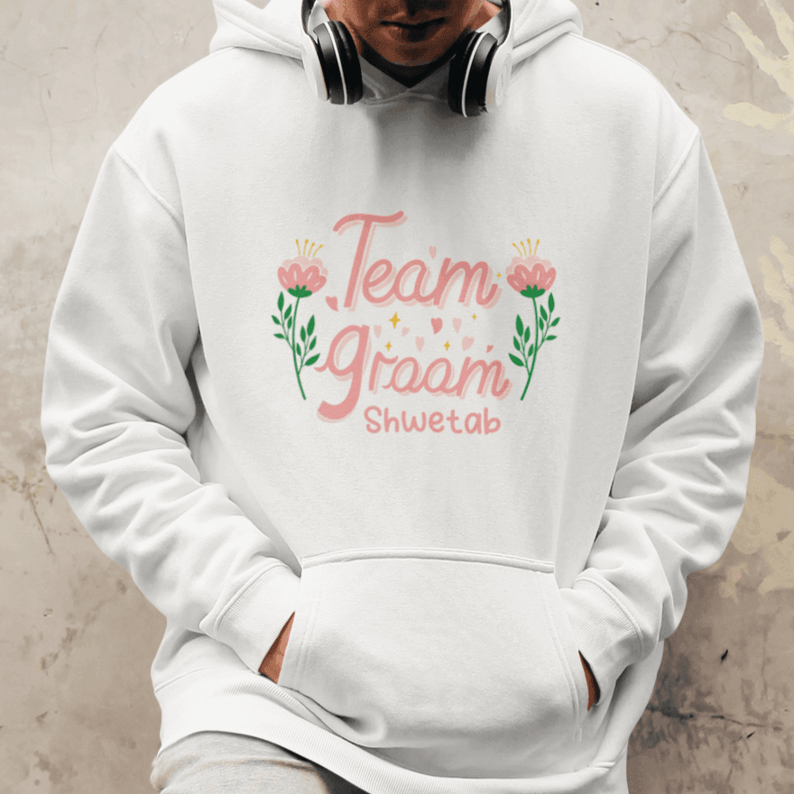 Personalized Hoodie for Team Groom | Team Groom | For Wedding Season - Gift Lift