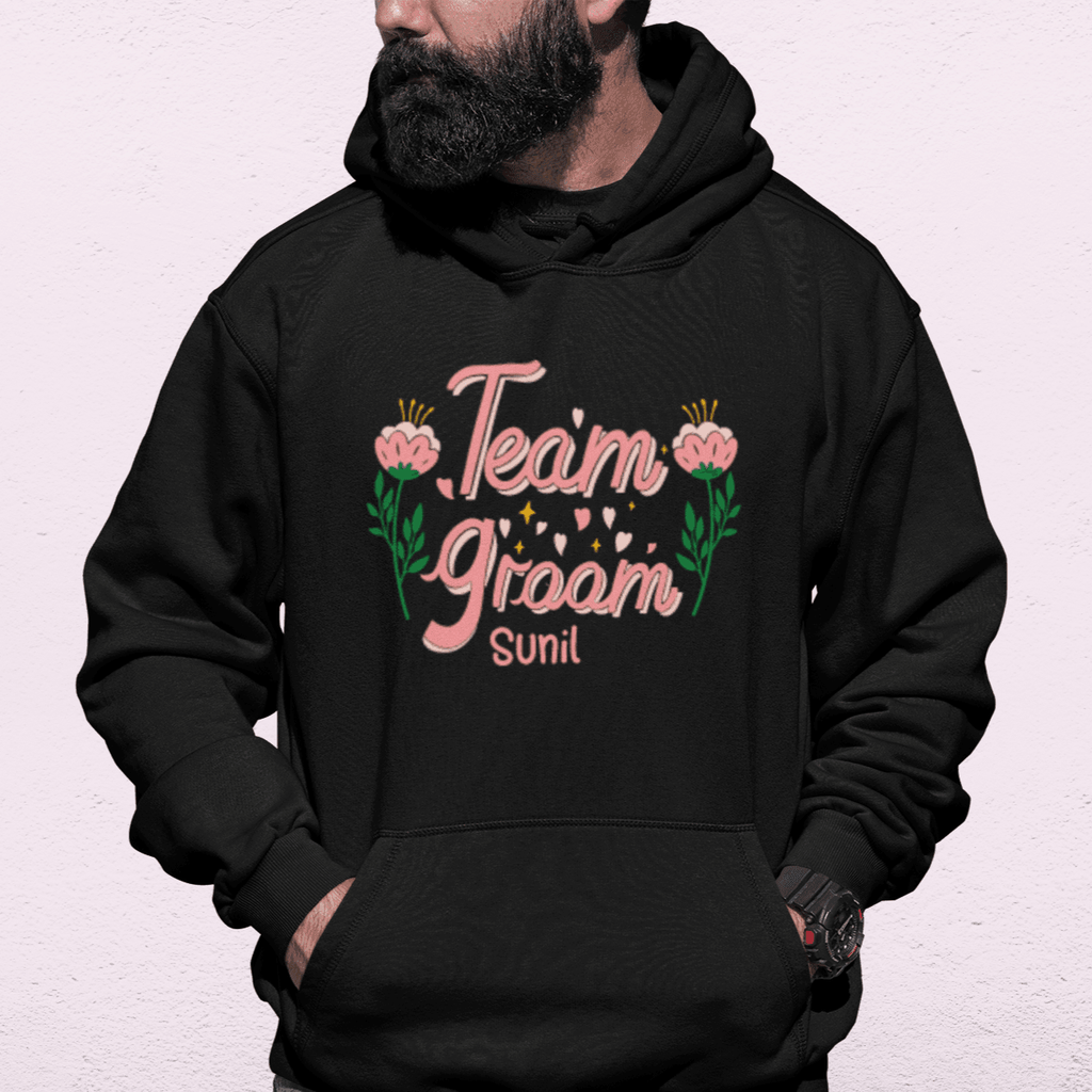 Personalized Hoodie for Team Groom | Team Groom | For Wedding Season - Gift Lift