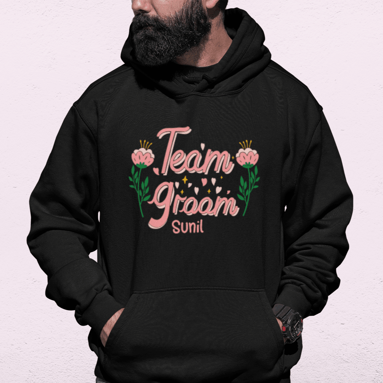 Personalized Hoodie for Team Groom | Team Groom | For Wedding Season - Gift Lift